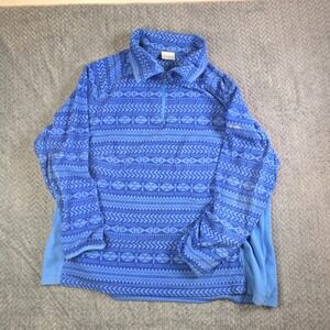 Columbia Women's Fleece Quarter Zip Bundle Size 2X Pullover 3-Piece Lot